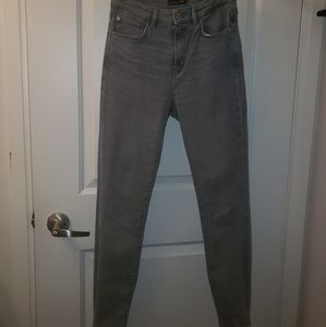 Massimo Dutti high rise skinny jeans